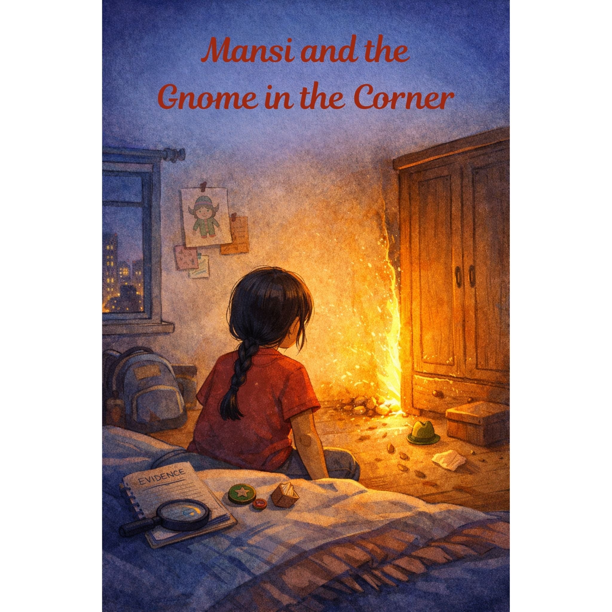 Personalized Story Book with Your Child's Name - The Gnome in the Corner