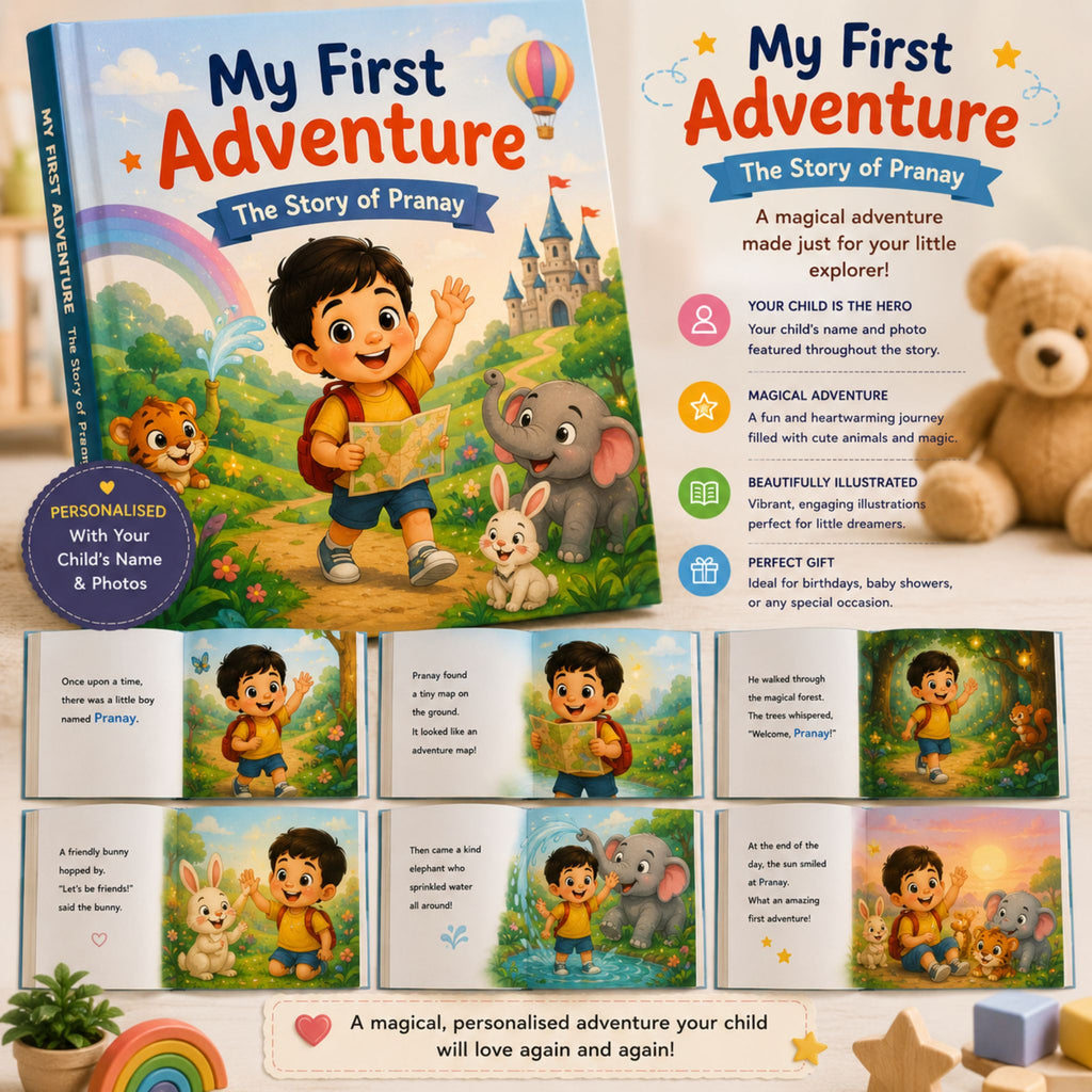 My First Storybook | Personalised Storybook For 1 Year Old