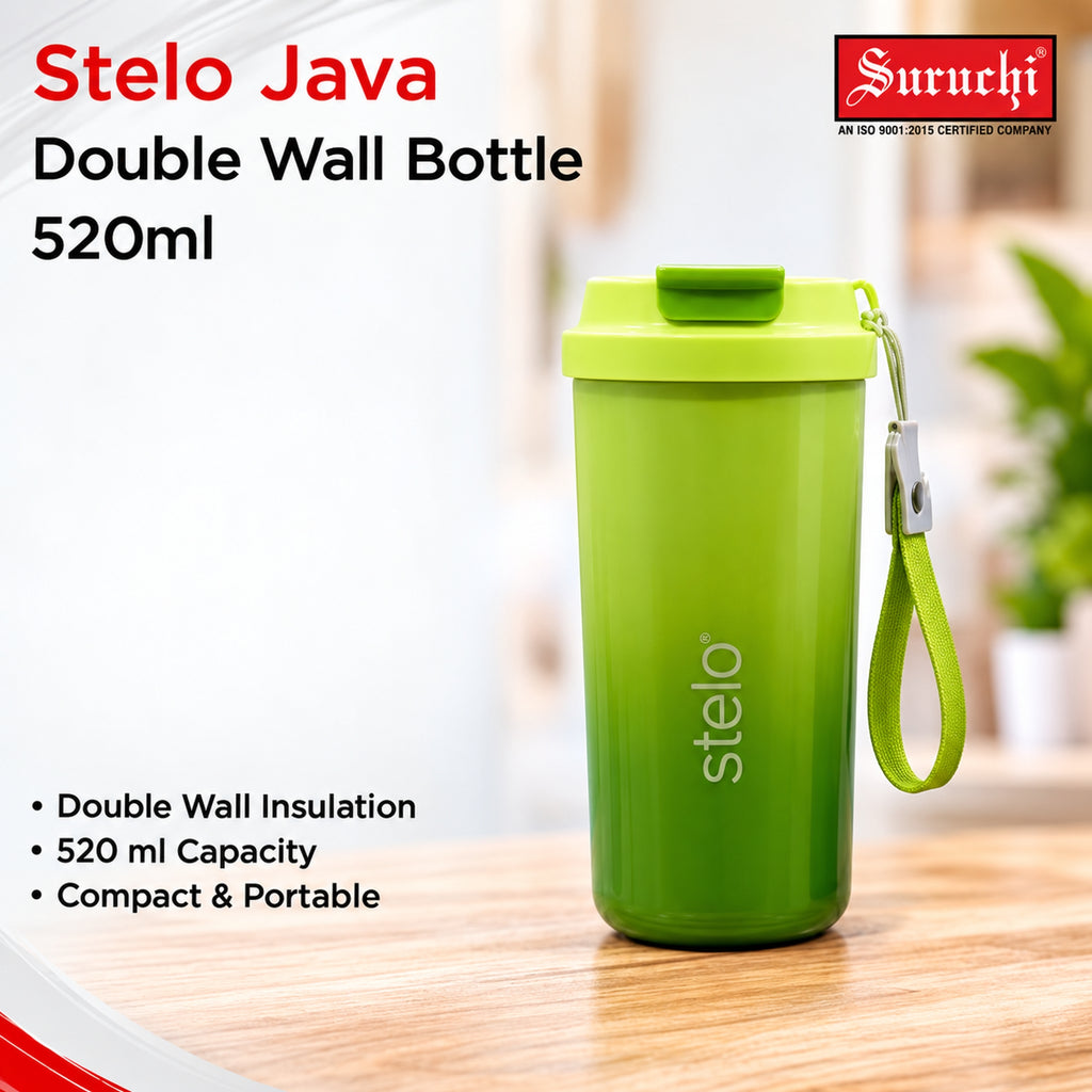 Stelo Java 520ml Double Wall Bottle