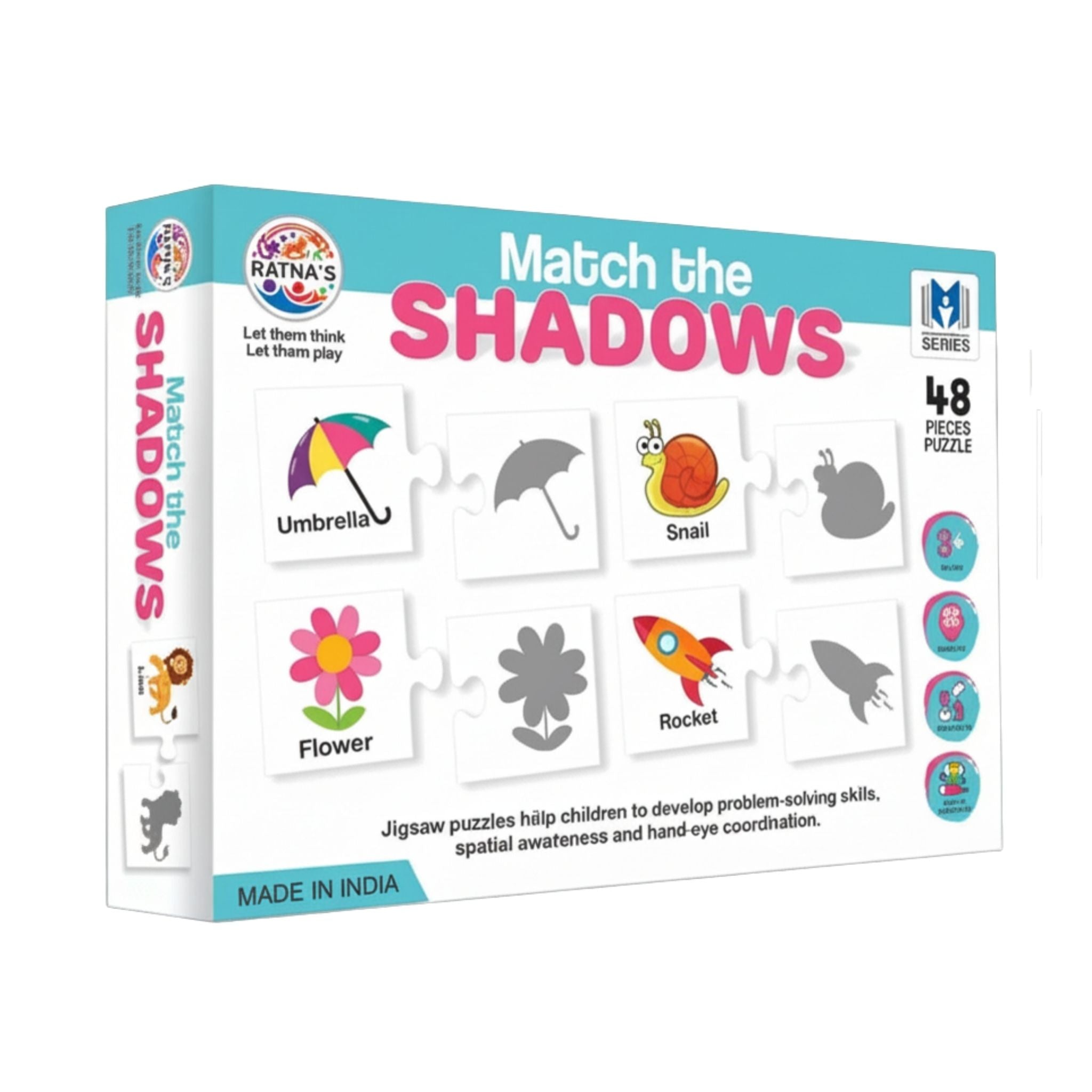 Shadows Match & Learn Jigsaw Puzzle for Kids