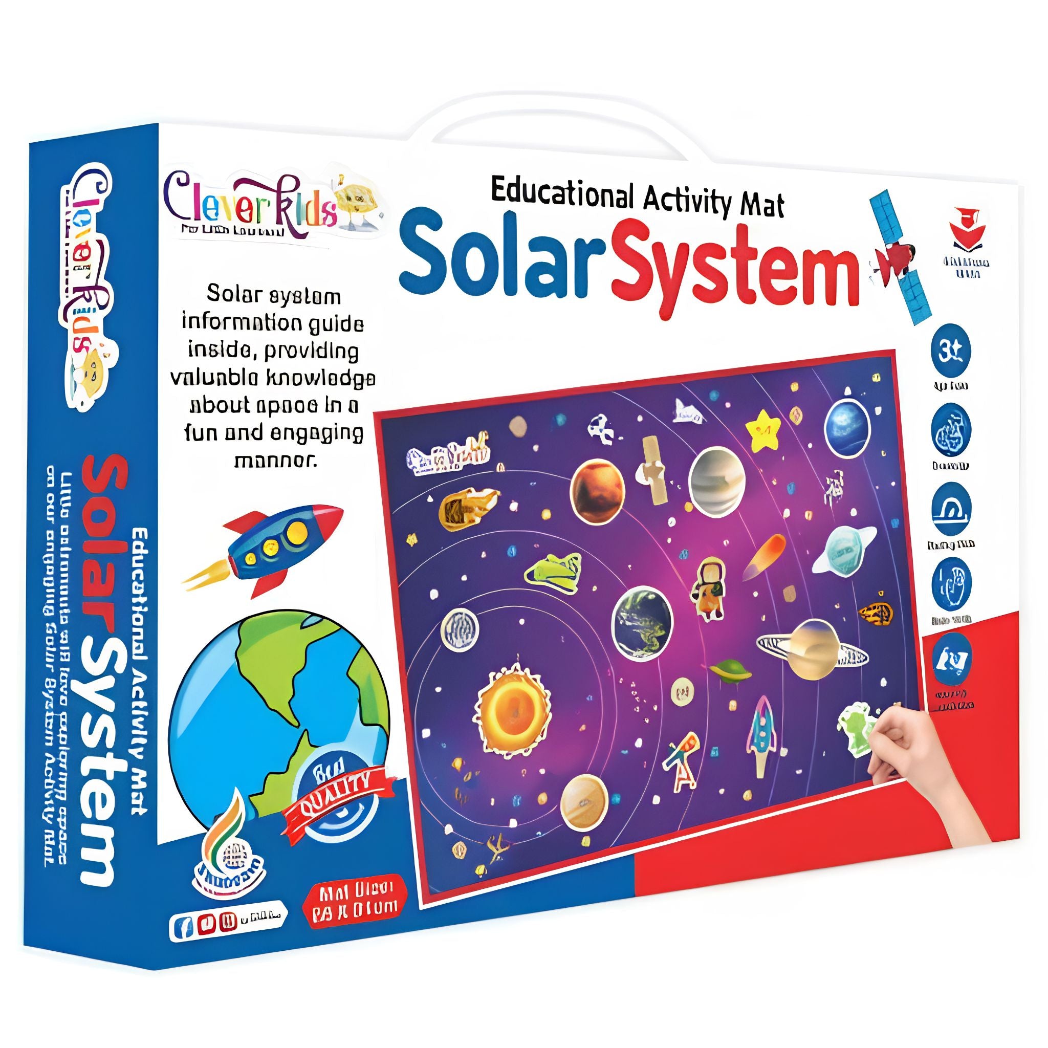 Solar System Activity Mat for Kids