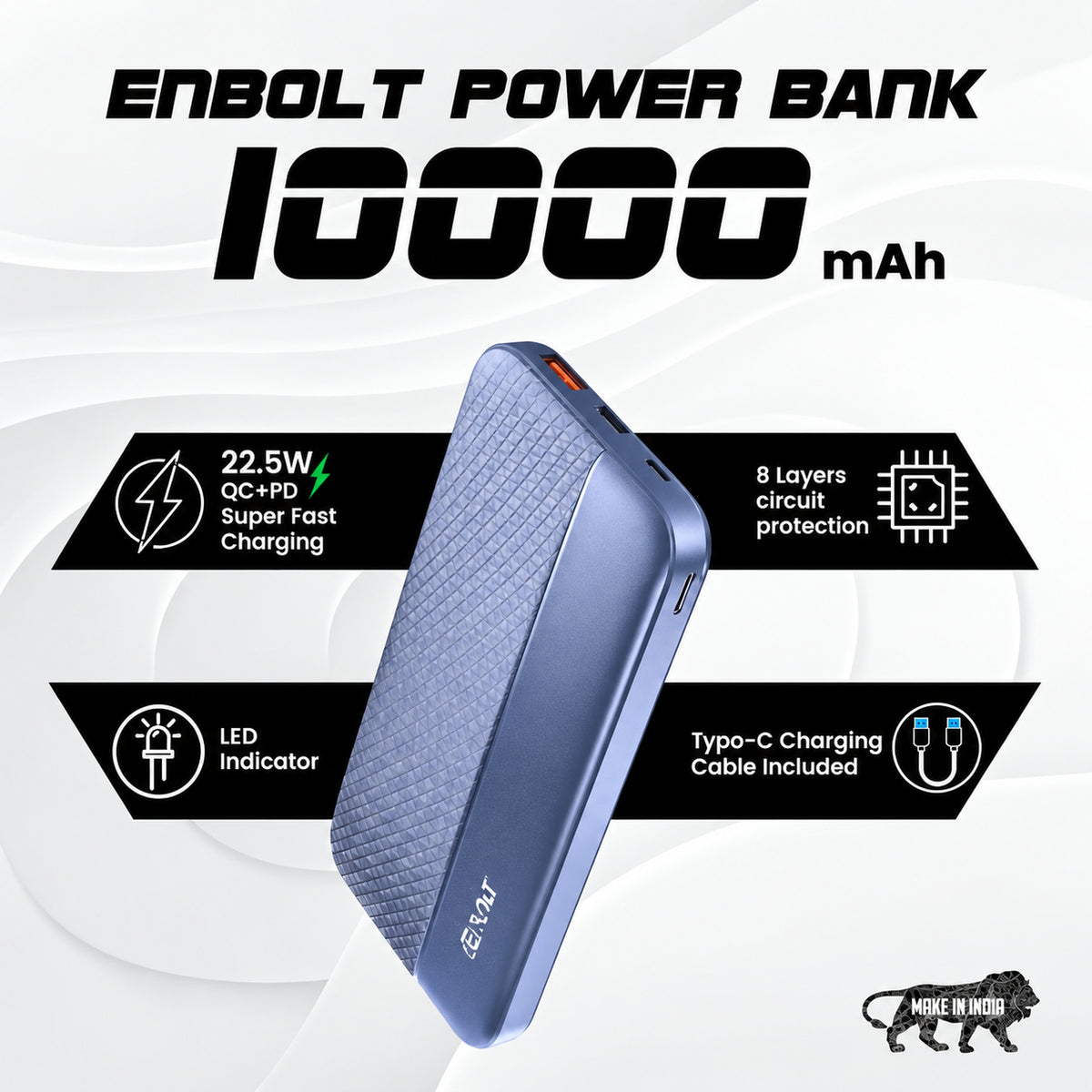 EVM EnBolt 22.5W Power Bank
