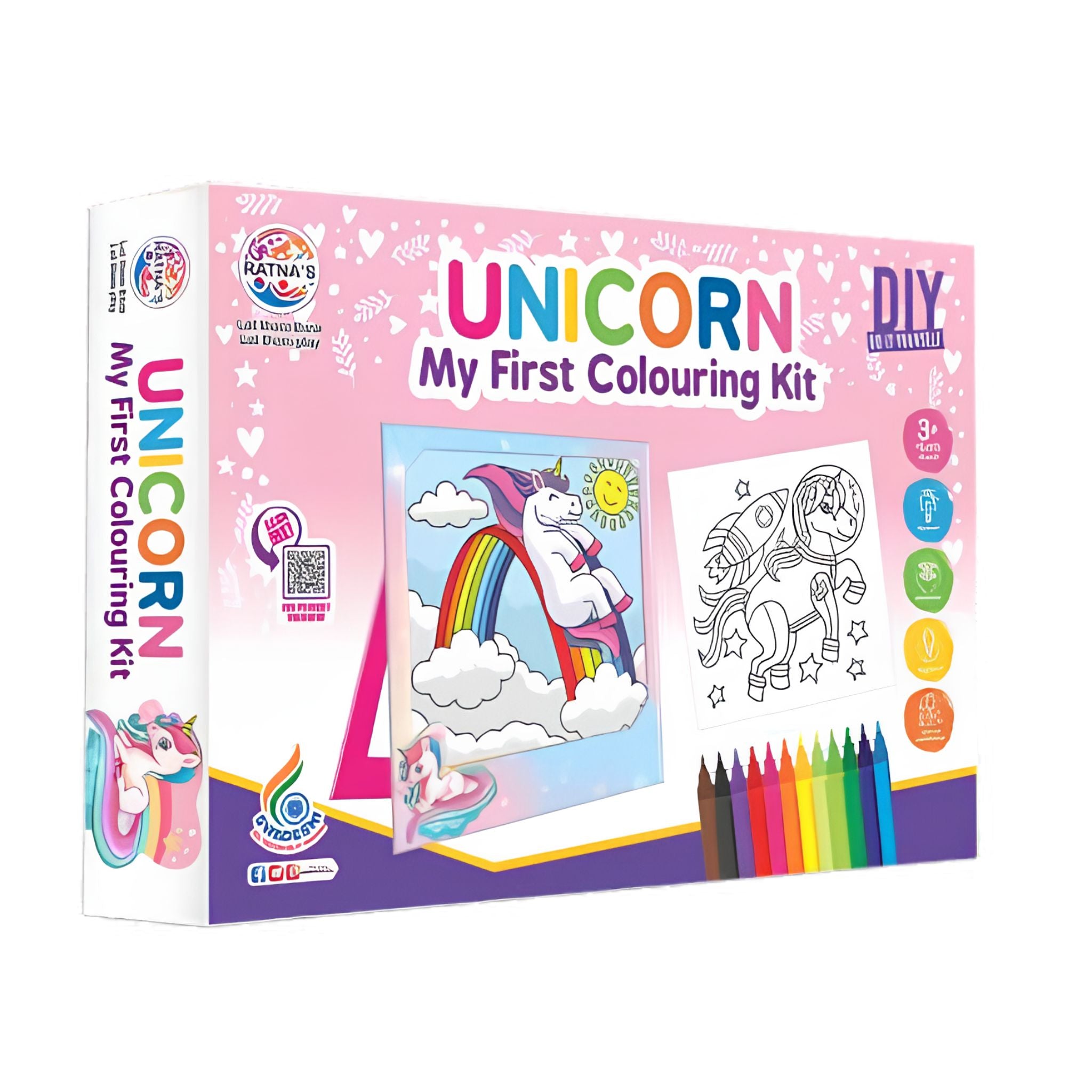 Unicorn My First Colouring Kit for Kids