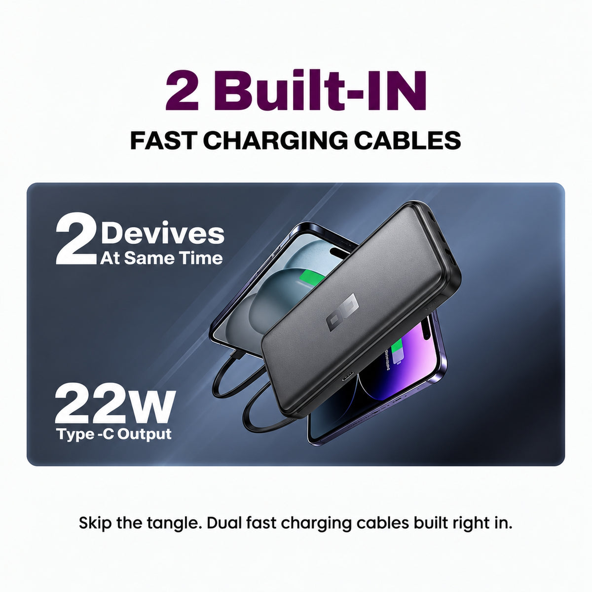 EVM EnConnect 10000mAh 22.5W Fast Charging Power Bank