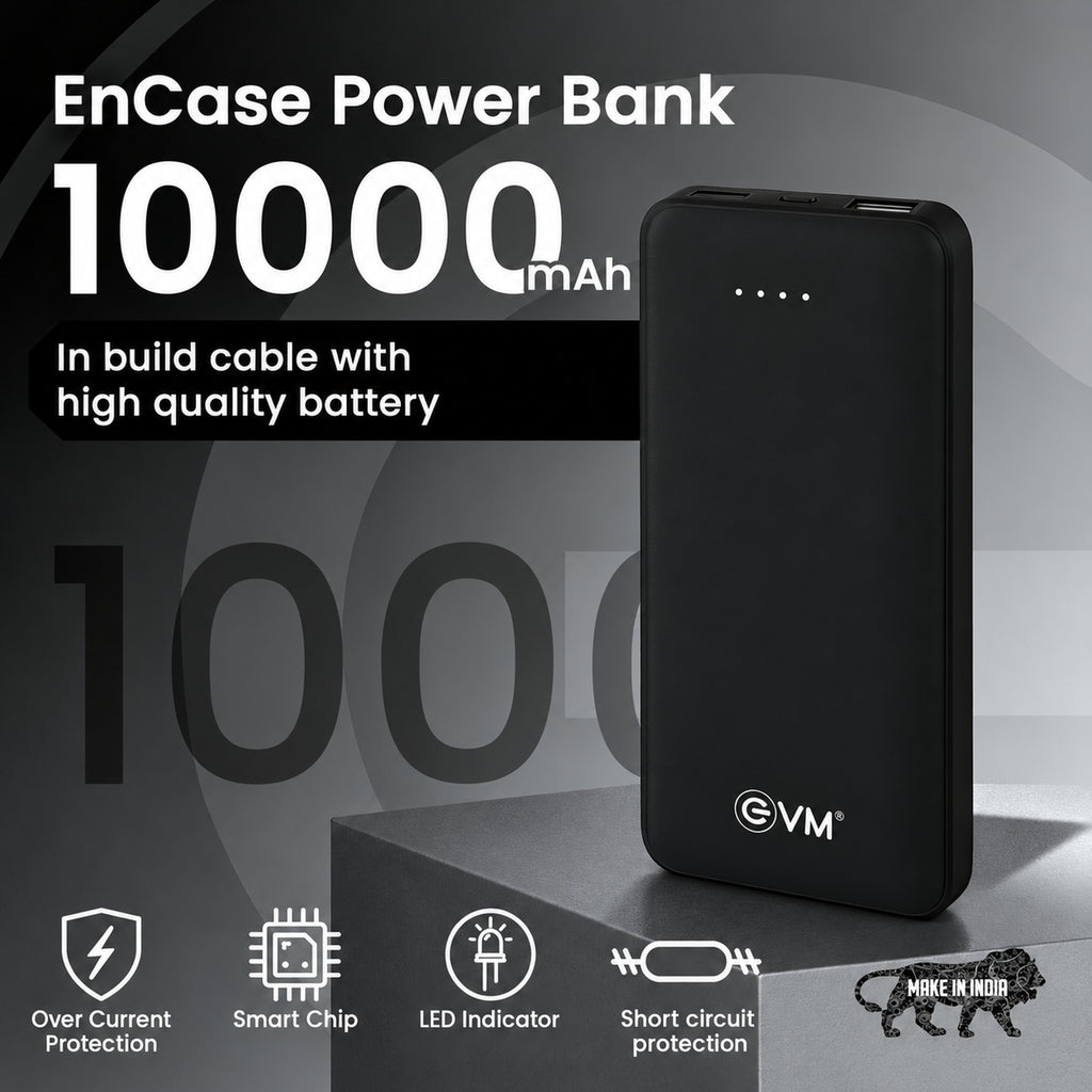 EVM EnCase 10000mAh Power Bank