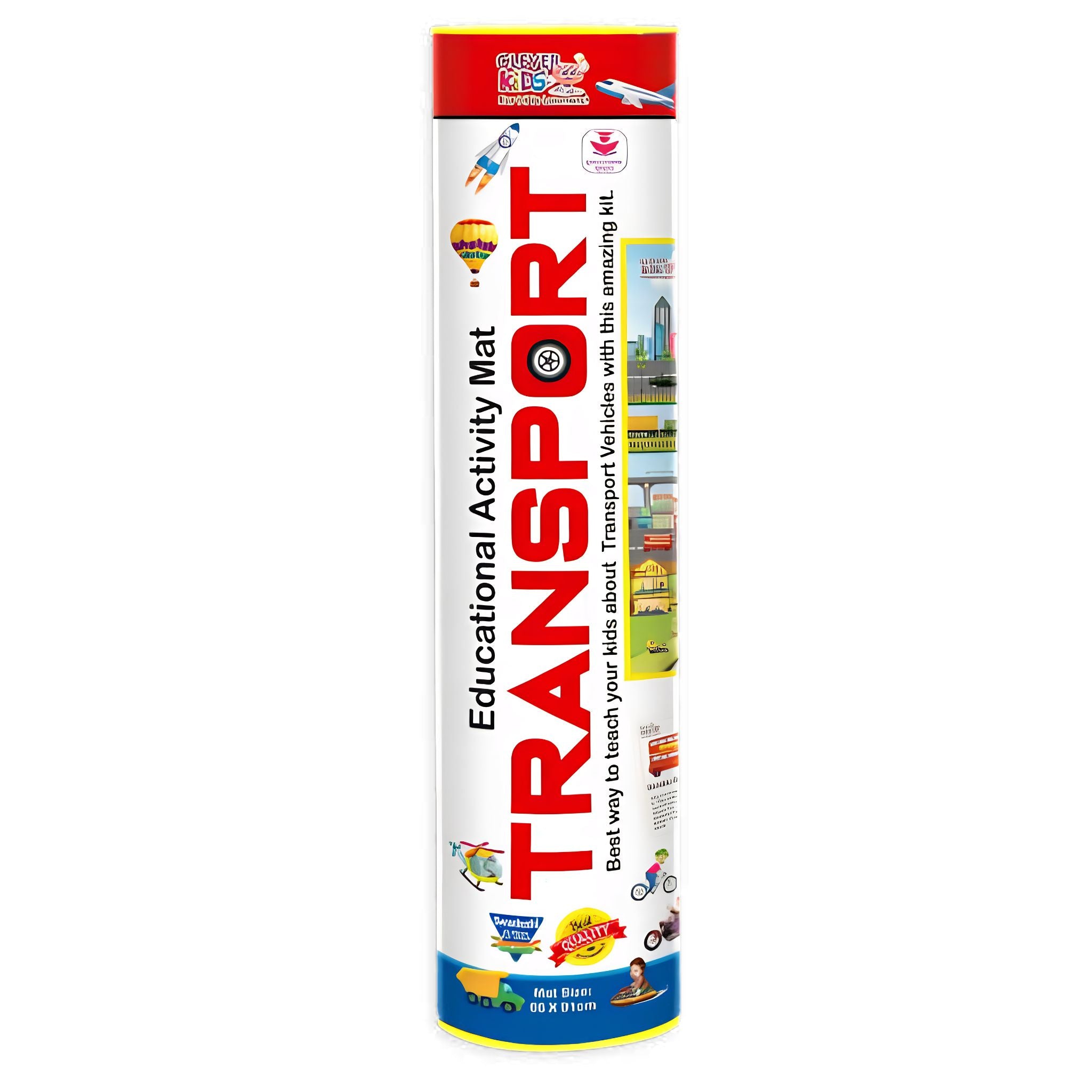 Transport Educational Activity Mat
