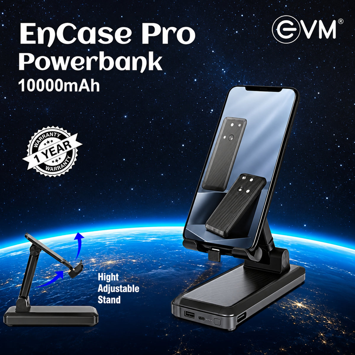 EVM EnCase Pro 10000mAh Power Bank