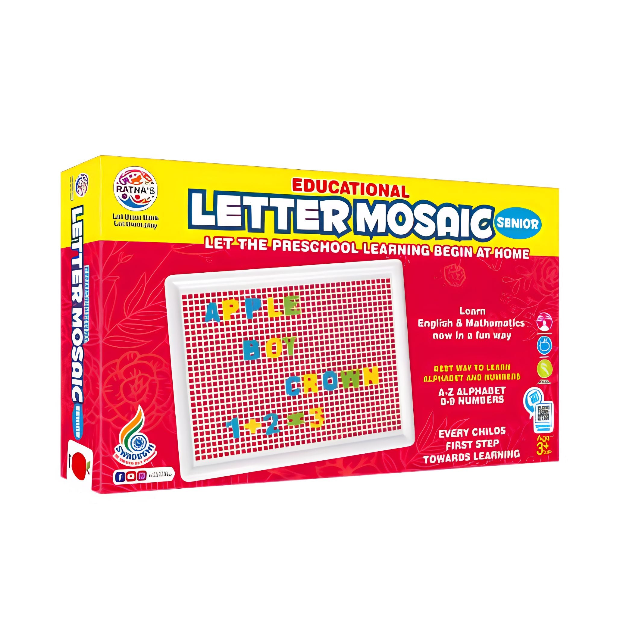 Letter Mosaic Sr for Kids
