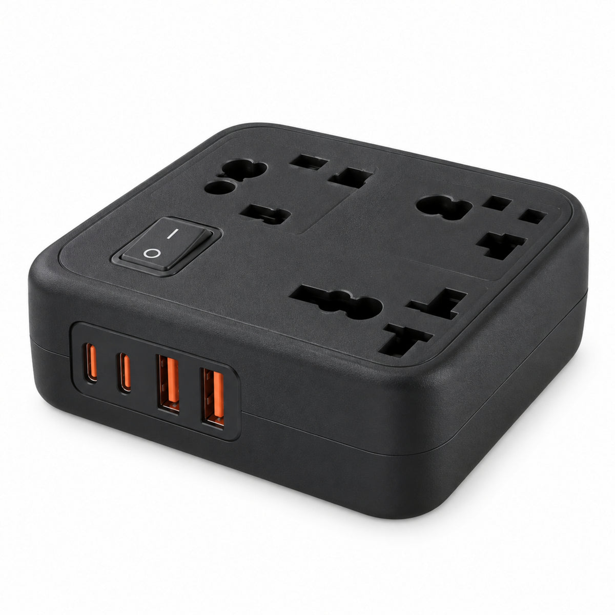 Stuffcool ChargeCube Mini Power Strip with 65W Type-C Output