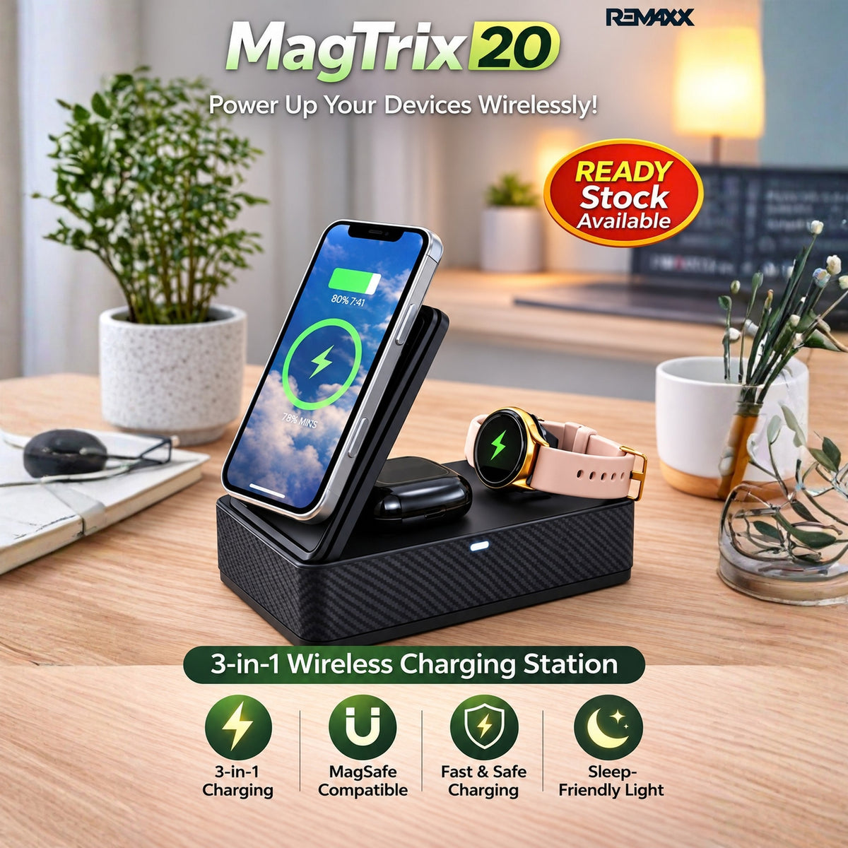 Rmx Magtrix Power Bank