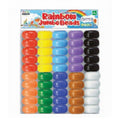 Rainbow Jumbo Beads 50 Pieces Learning Set