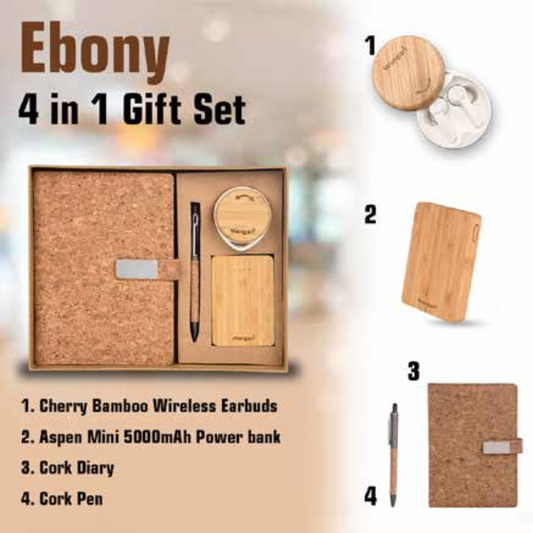 Ebony 4-in-1 Premium Tech Gift Box