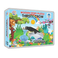 Thirsty Crow Wooden Story Puzzle for Kids