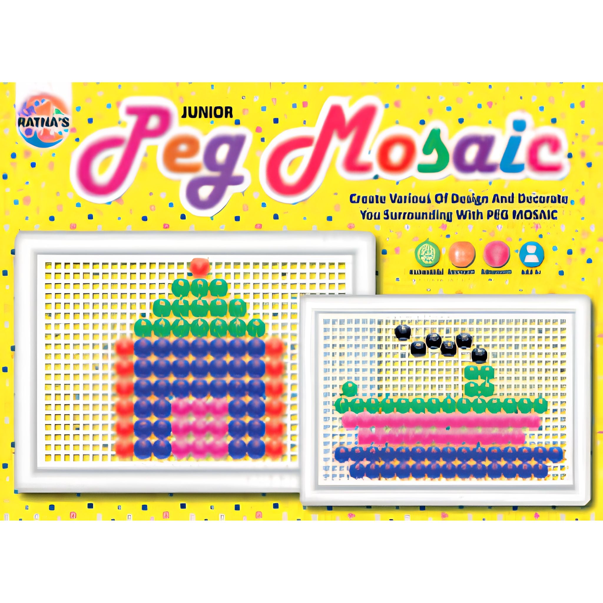 Peg Mosaic Jr for Kids