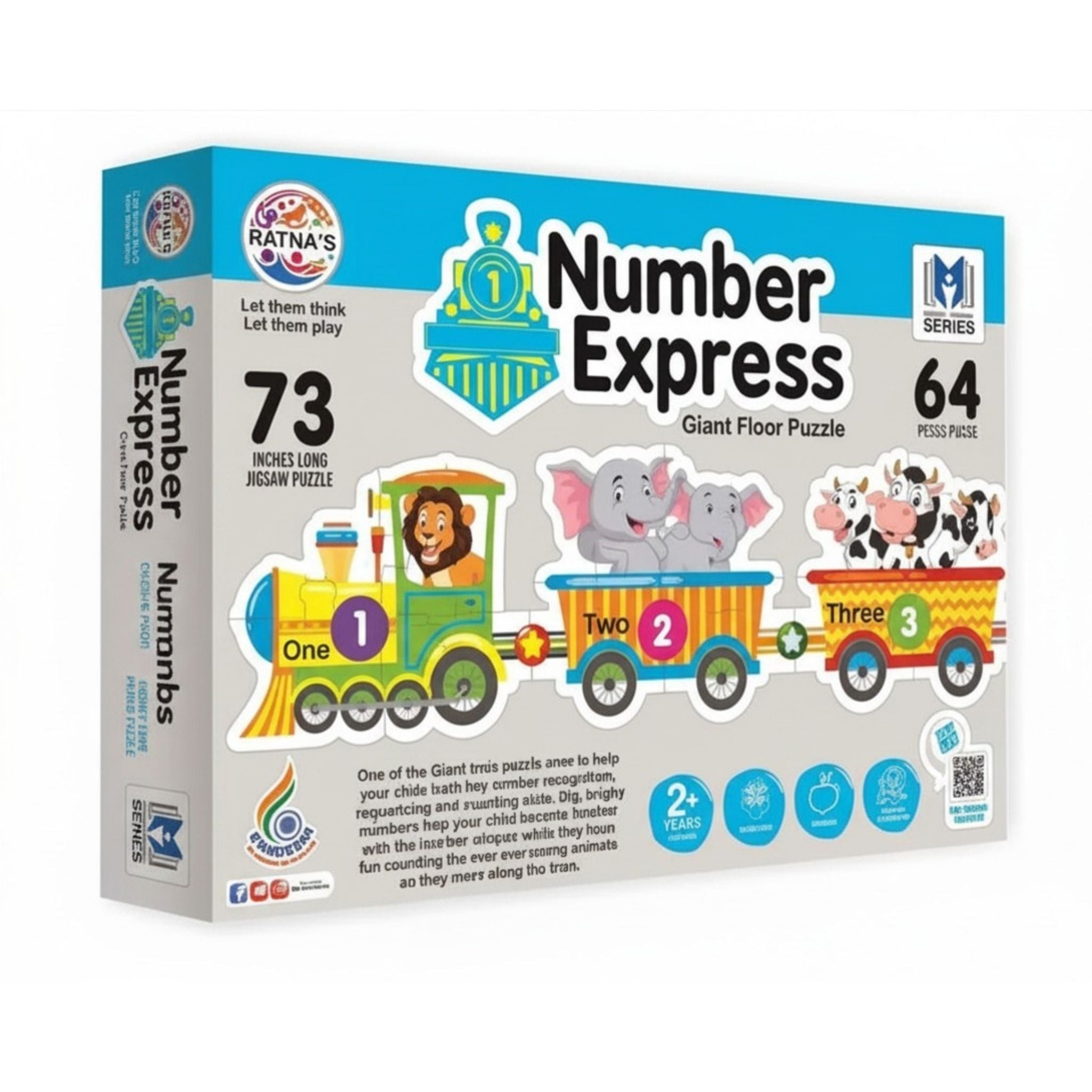 Number Express Educational Puzzle for Kids