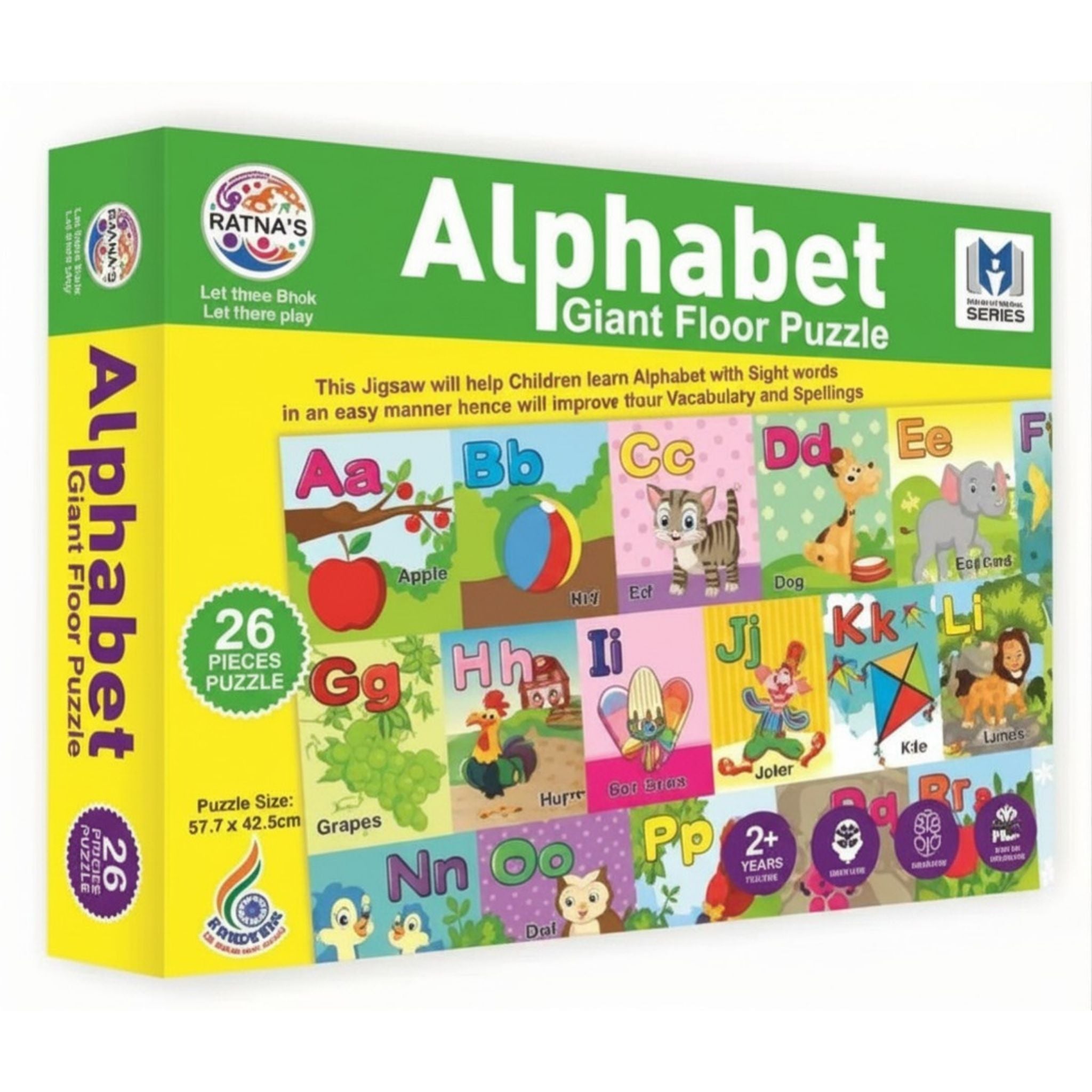 Alphabet Giant Floor Puzzle for Kids