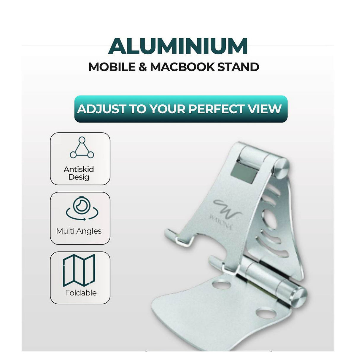Wayona Aluminium Mobile & MacBook Stand