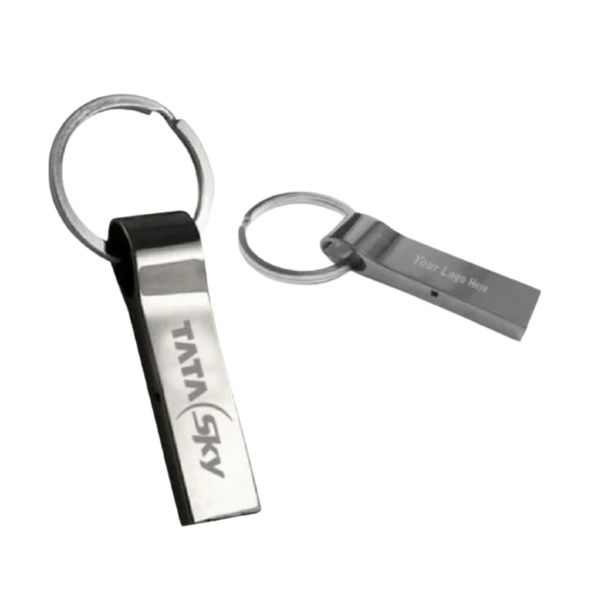 Slim Metal Keychain USB Pendrive | Customisable Corporate Gift