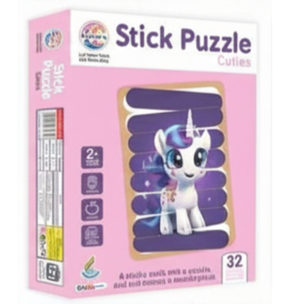 Stick Puzzle Cuties for Kids