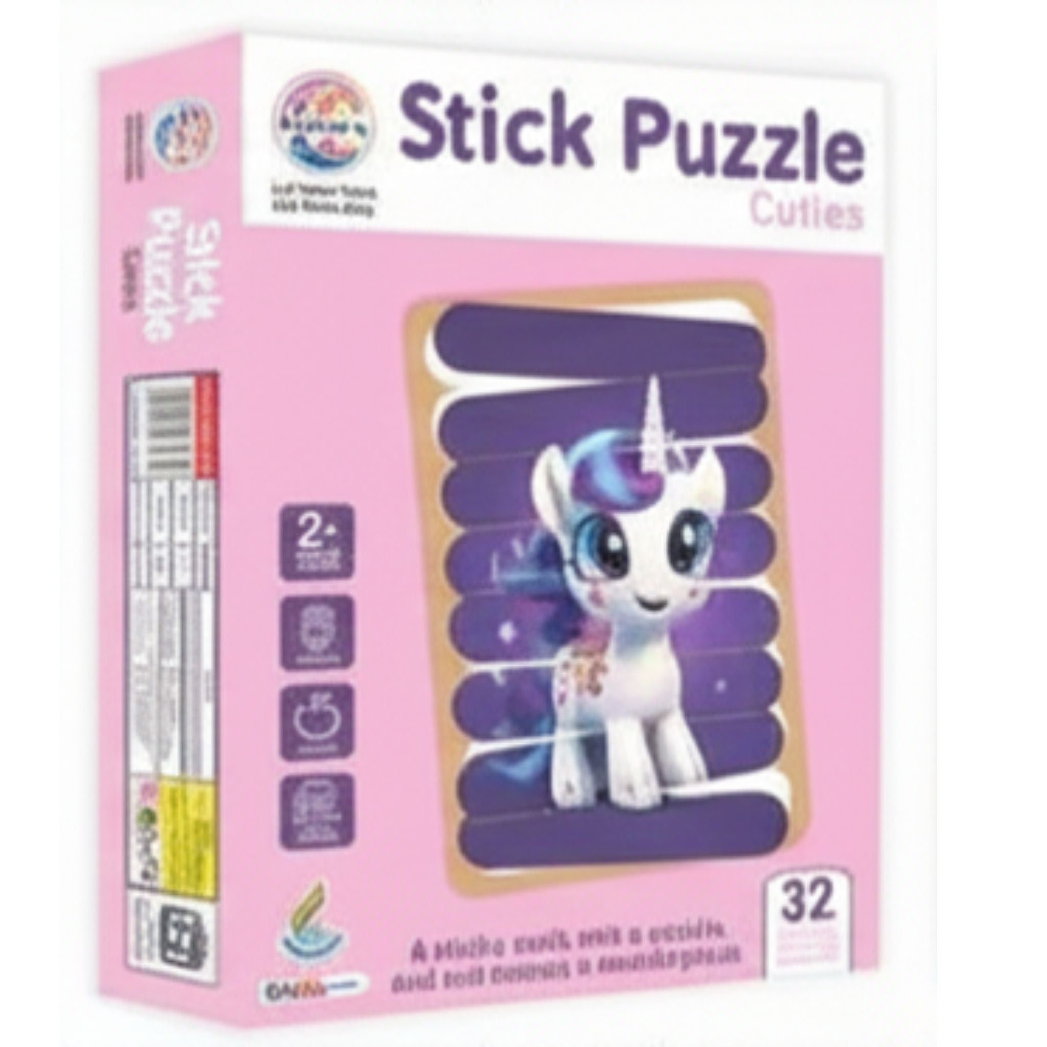 Stick Puzzle Cuties for Kids
