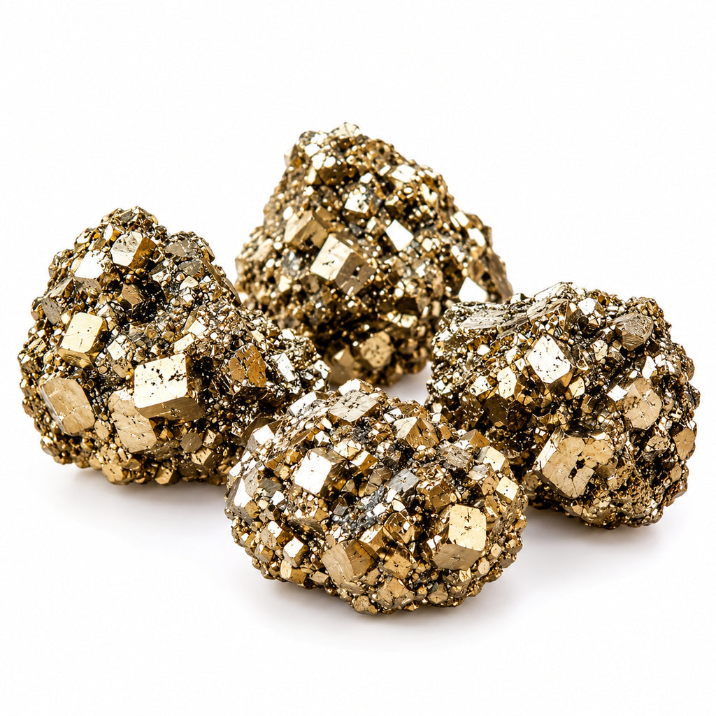 Natural Pyrite Chunks