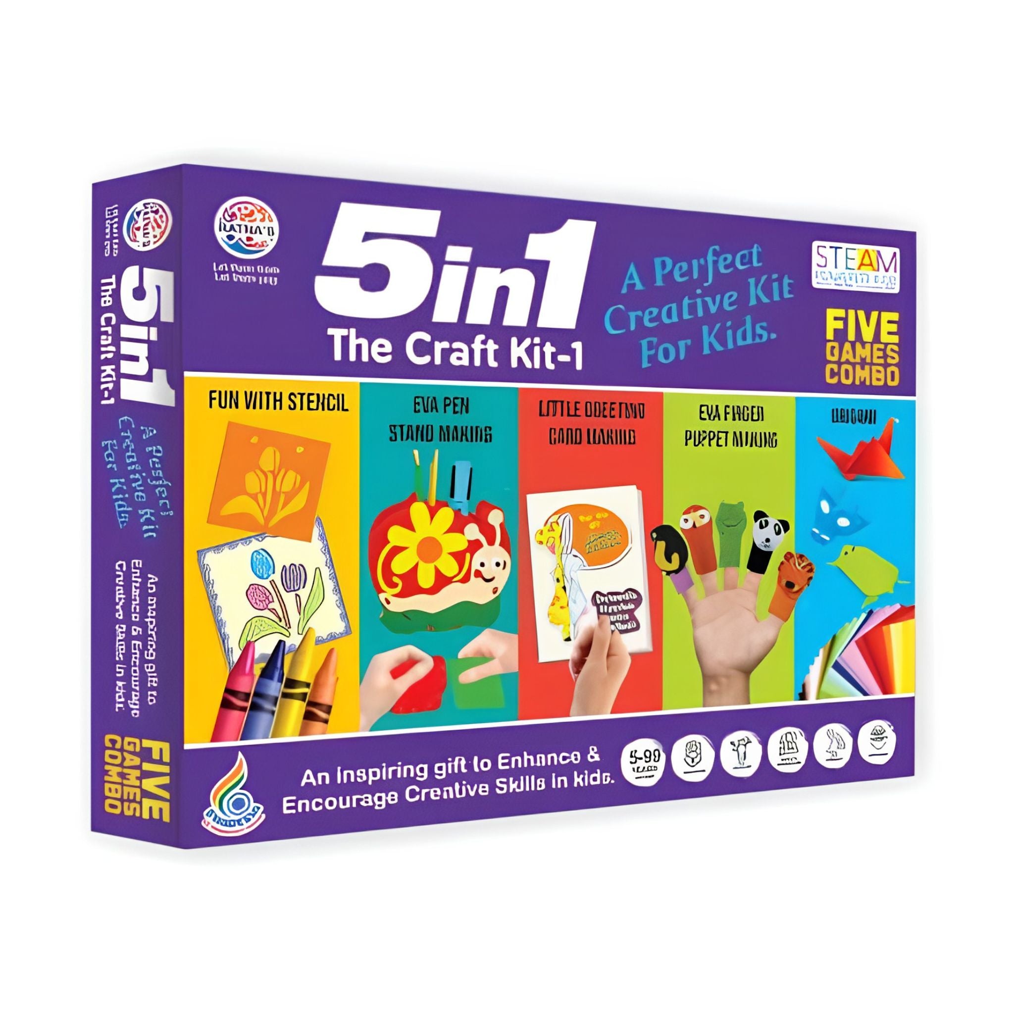 The Craft Kit 5 In 1 for Kids