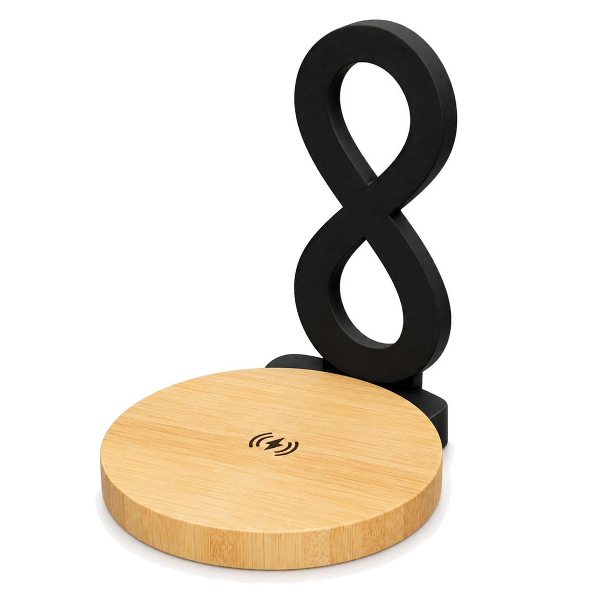 Wangari Olive with Snappits 15W Wireless Bamboo Charger