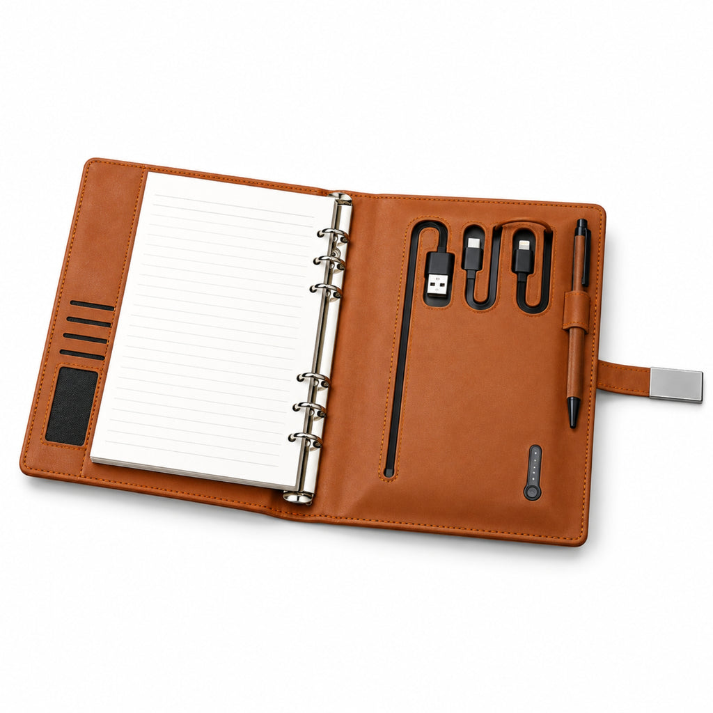 Standard Tan Diary Powerbank 5000mAh