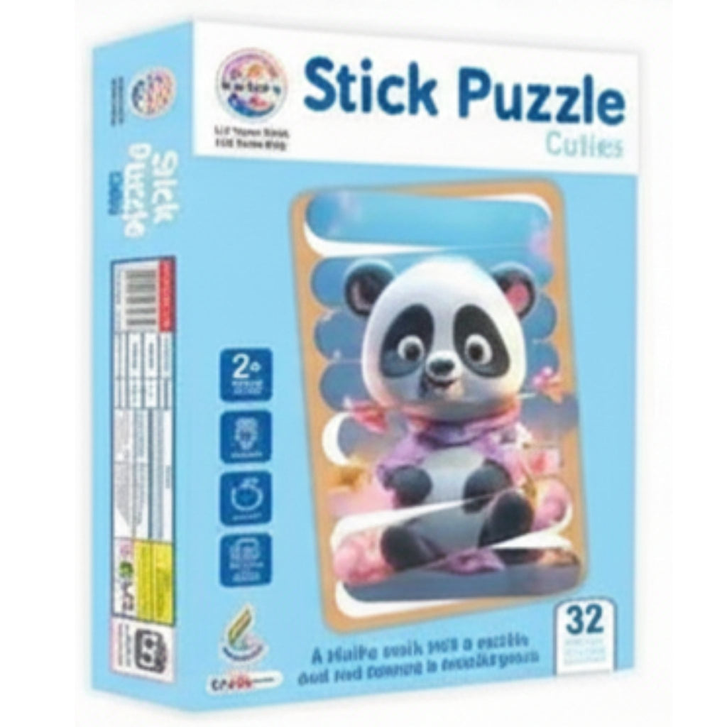 Stick Puzzle Cuties for Kids