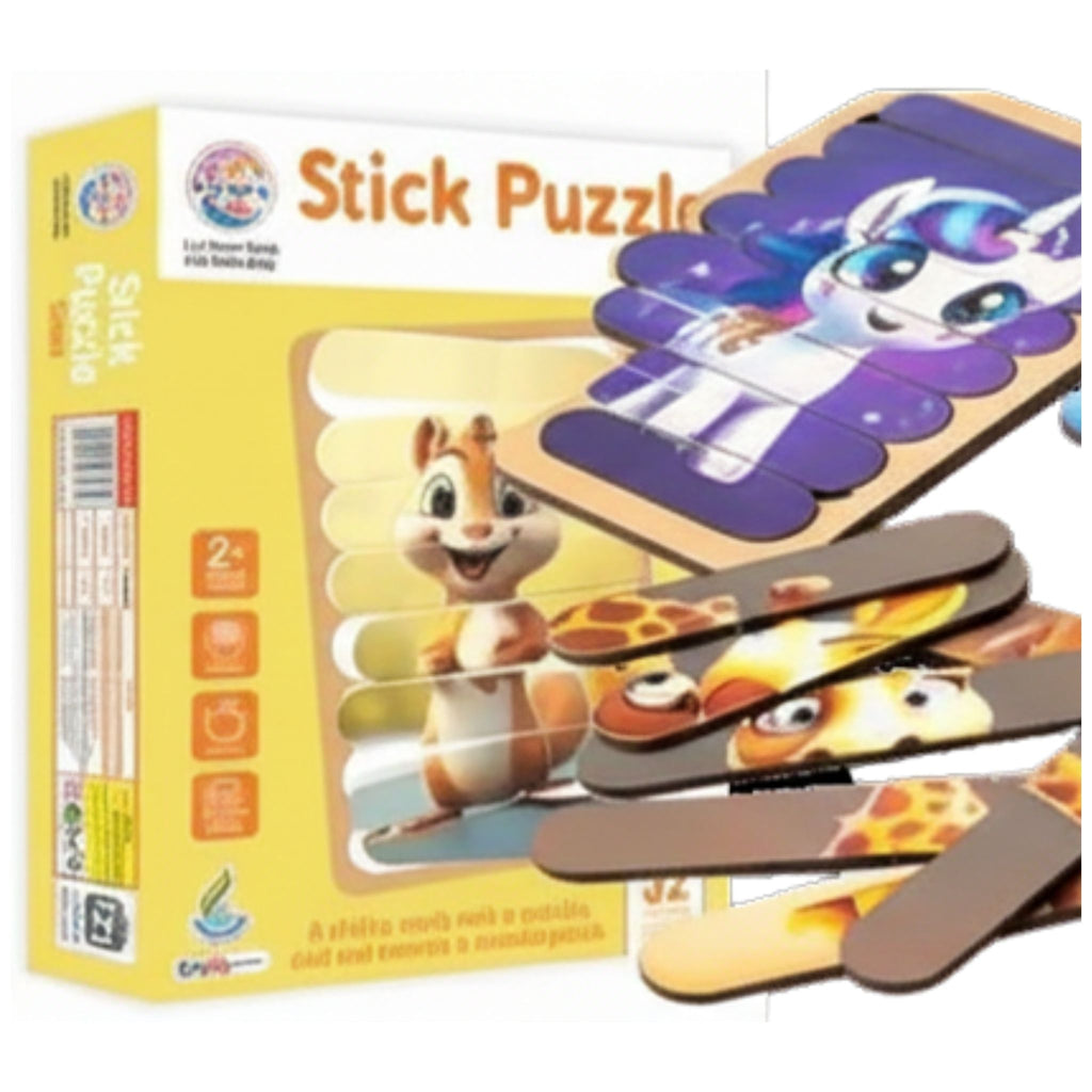 Stick Puzzle Cuties for Kids