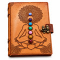 Handcrafted 7 Chakra Leather Journal