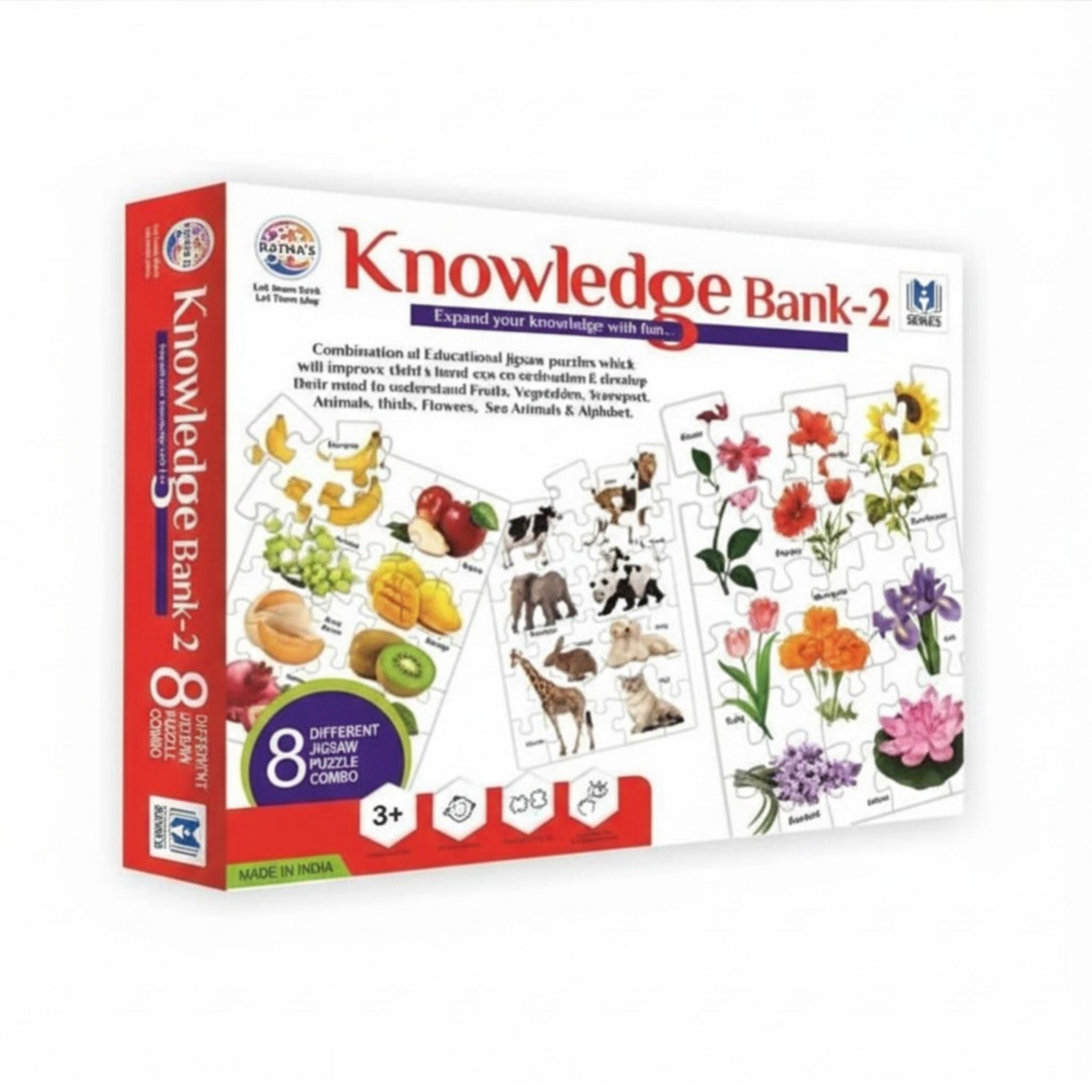 Knowledge Bank Jigsaw Puzzle Level 2 for Kids