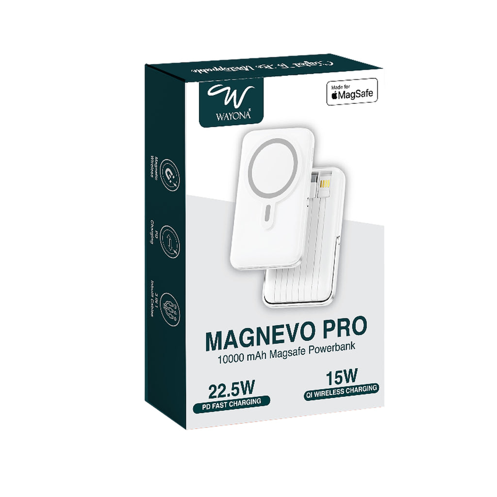 Wayona Magnevo Pro 10000mAh MagSafe Power Bank