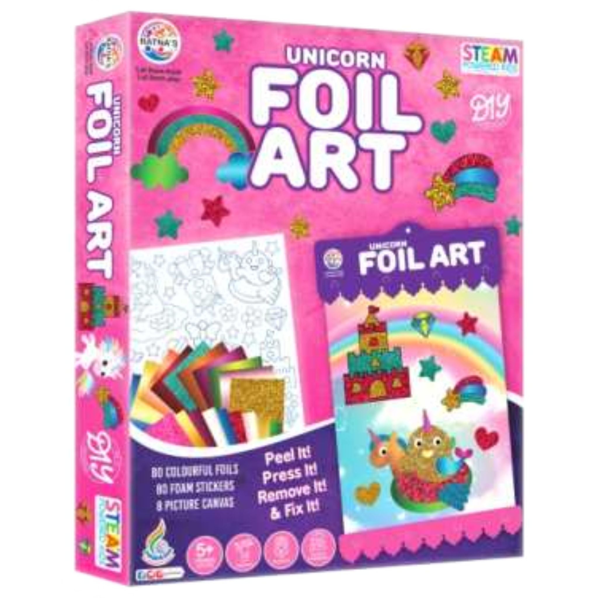 Unicorn Foil Art for Kids