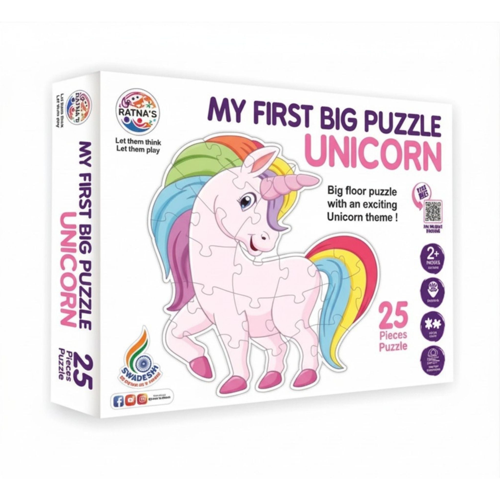 My First Big Puzzle Unicorn for Kids