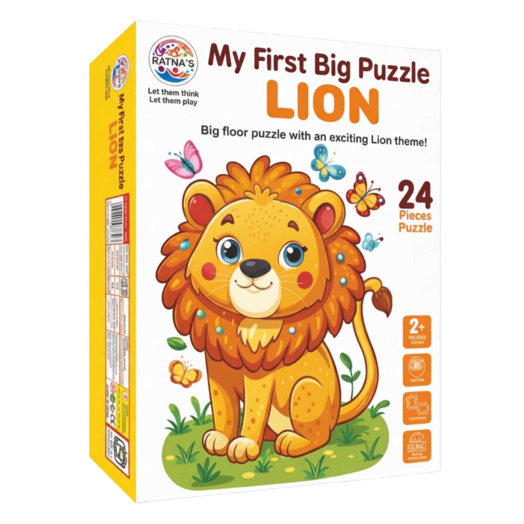 My First Big Puzzle Lion for Kids