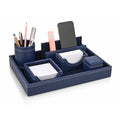 Offigifts Blue Executive Desktop Organiser Set