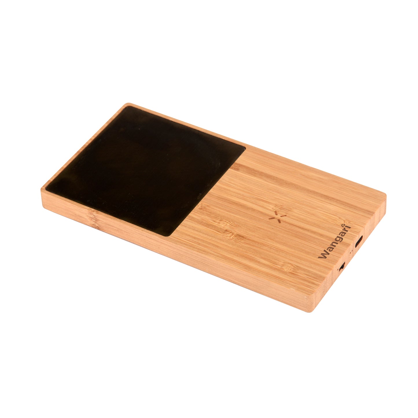 Willow Bamboo 15W Wireless Charger with Cup Warmer
