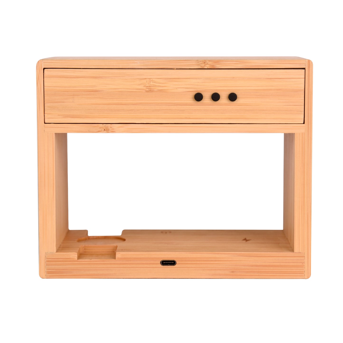 Cypress 6-in-1 Multifunction Wireless Charging Junction – Bamboo