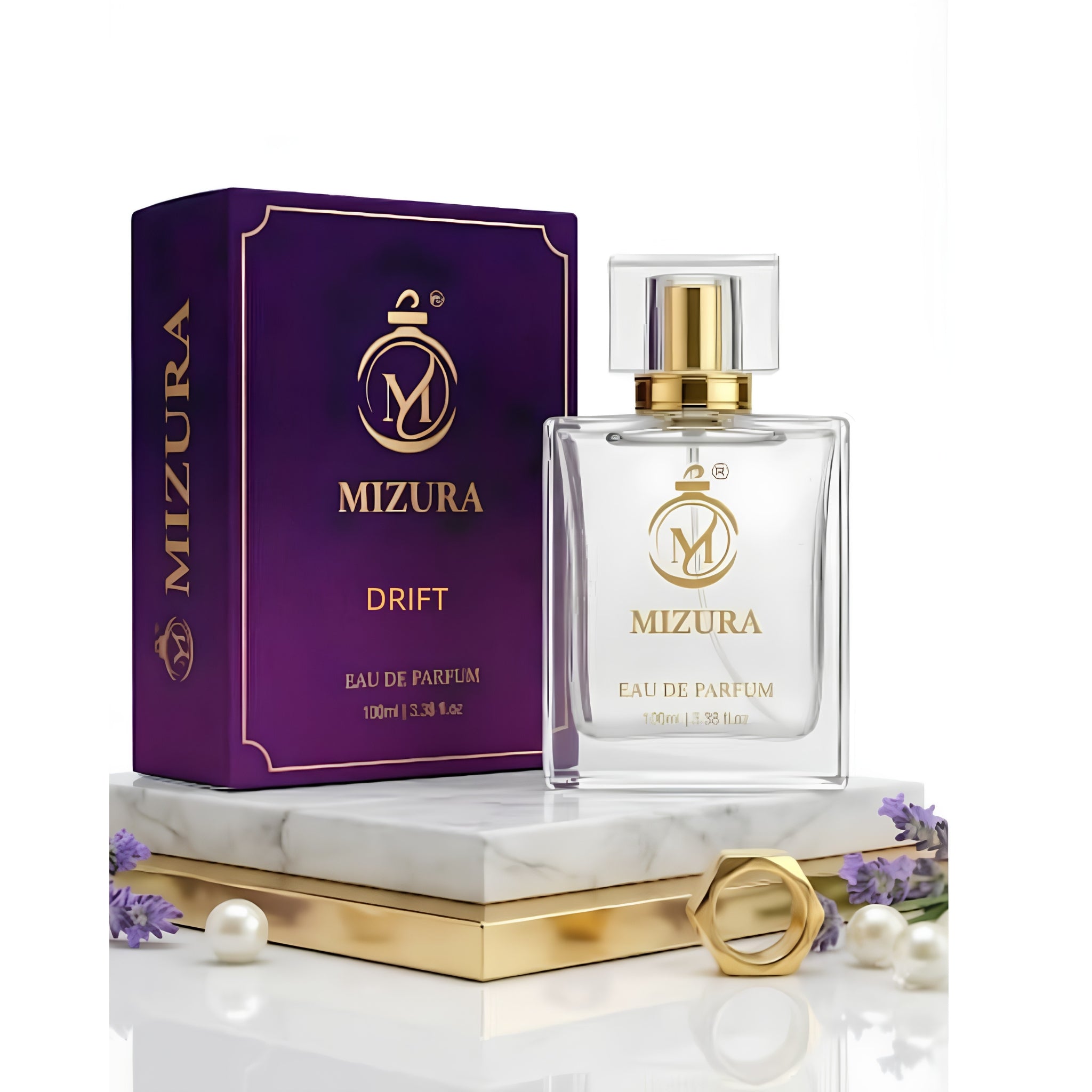 Mizura Drift Pure Perfume Oil 100ml - Non-Alcoholic Fragrance