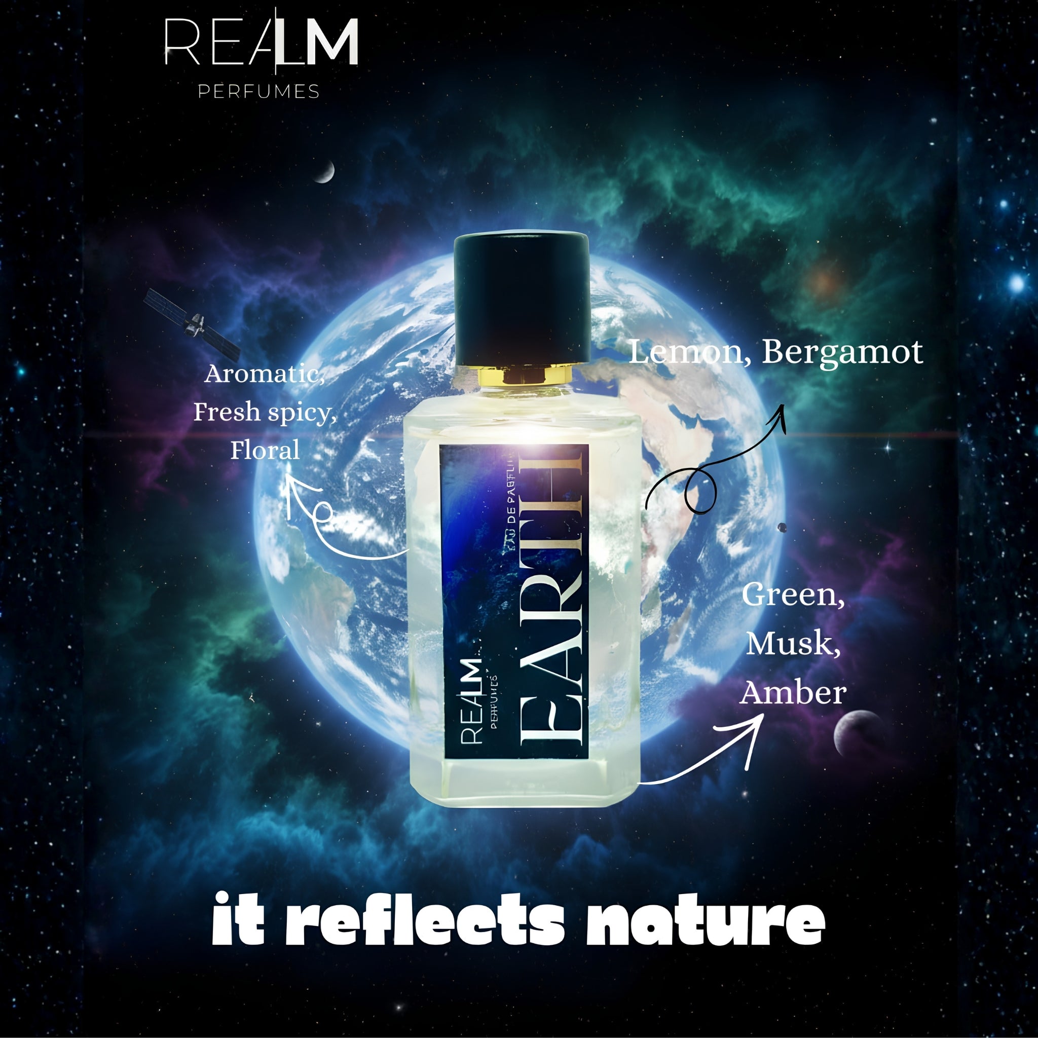 Earth Aromatic Long-Lasting Non-Gas Fragrance - 20ml, 50ml & 100ml