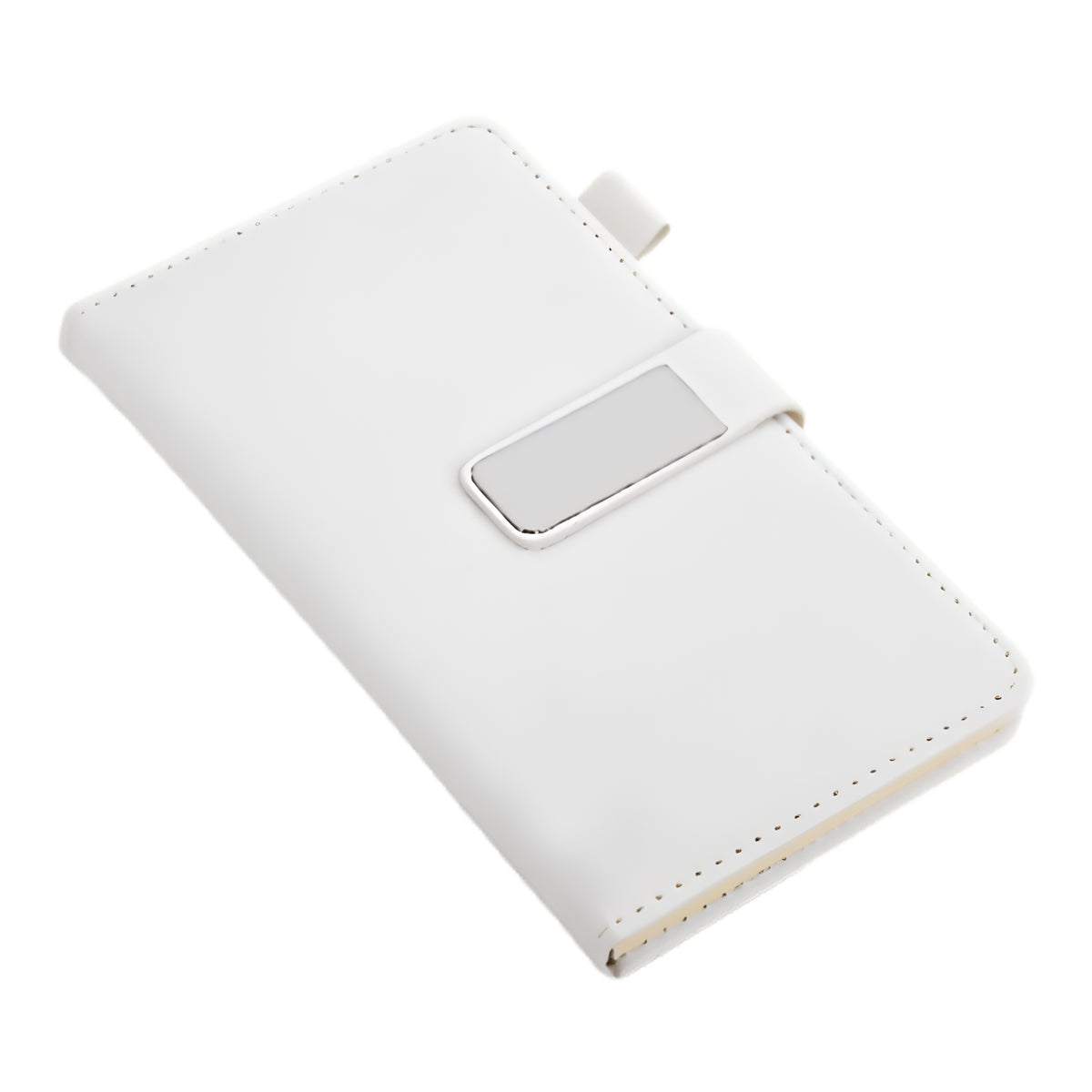 Vector Strap White A5 Notebook | Customisable Corporate Stationery