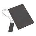 Black Textured A5 Notebook | Customisable Corporate Stationery