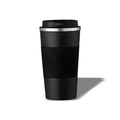 Vacuum Insulated Coffee Mug Black 400 ml - Customisable Corporate Drinkware