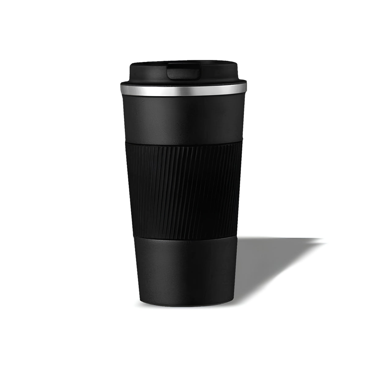 Vacuum Insulated Coffee Mug Black 400 ml - Customisable Corporate Drinkware