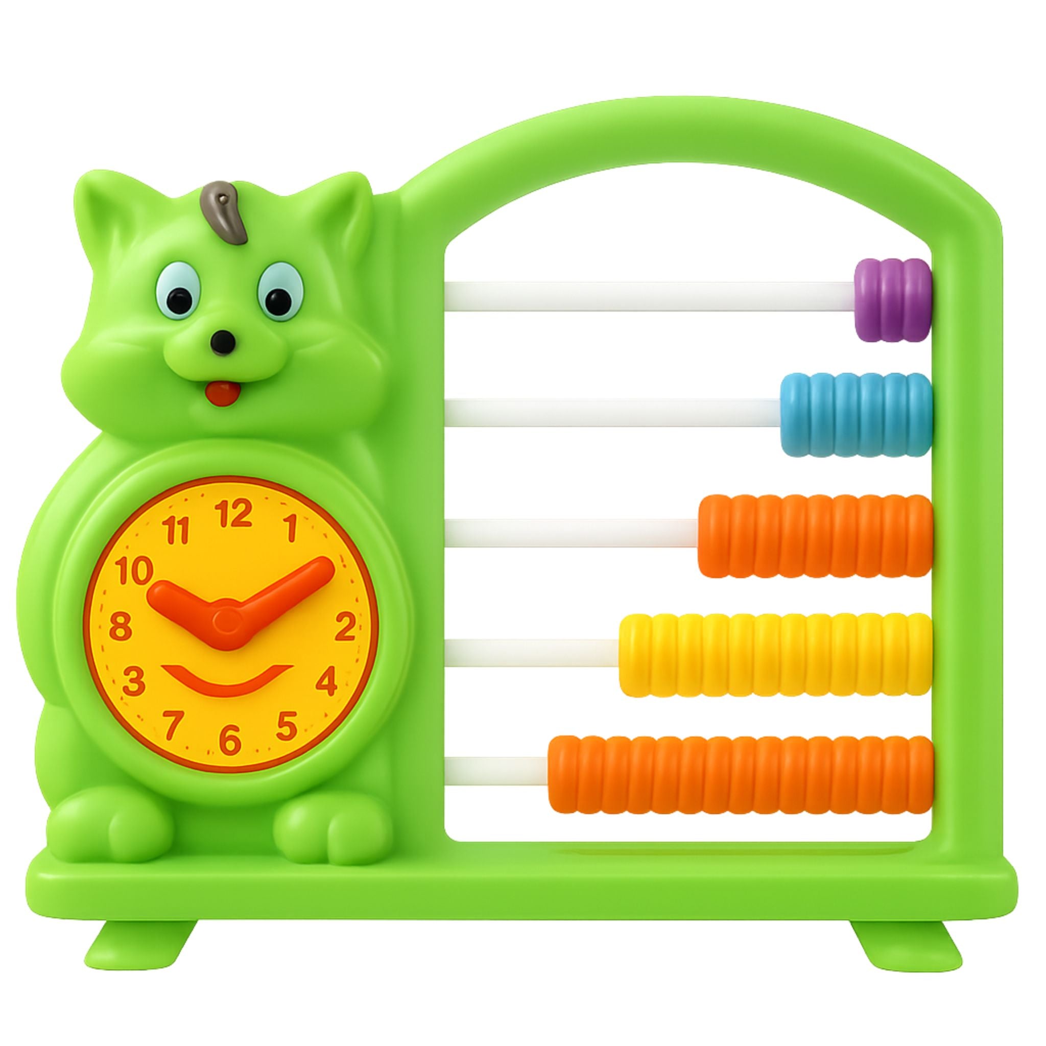 Kitten Clock & Count Educational Toy for Kids