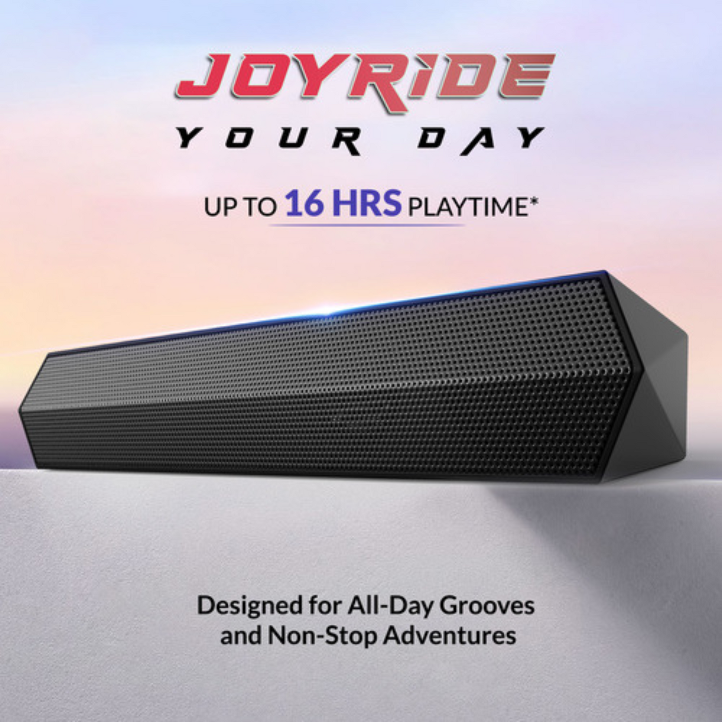 Joyride 16W SoundBar – Aroma Portable Wireless SoundBar (Mix Colors)