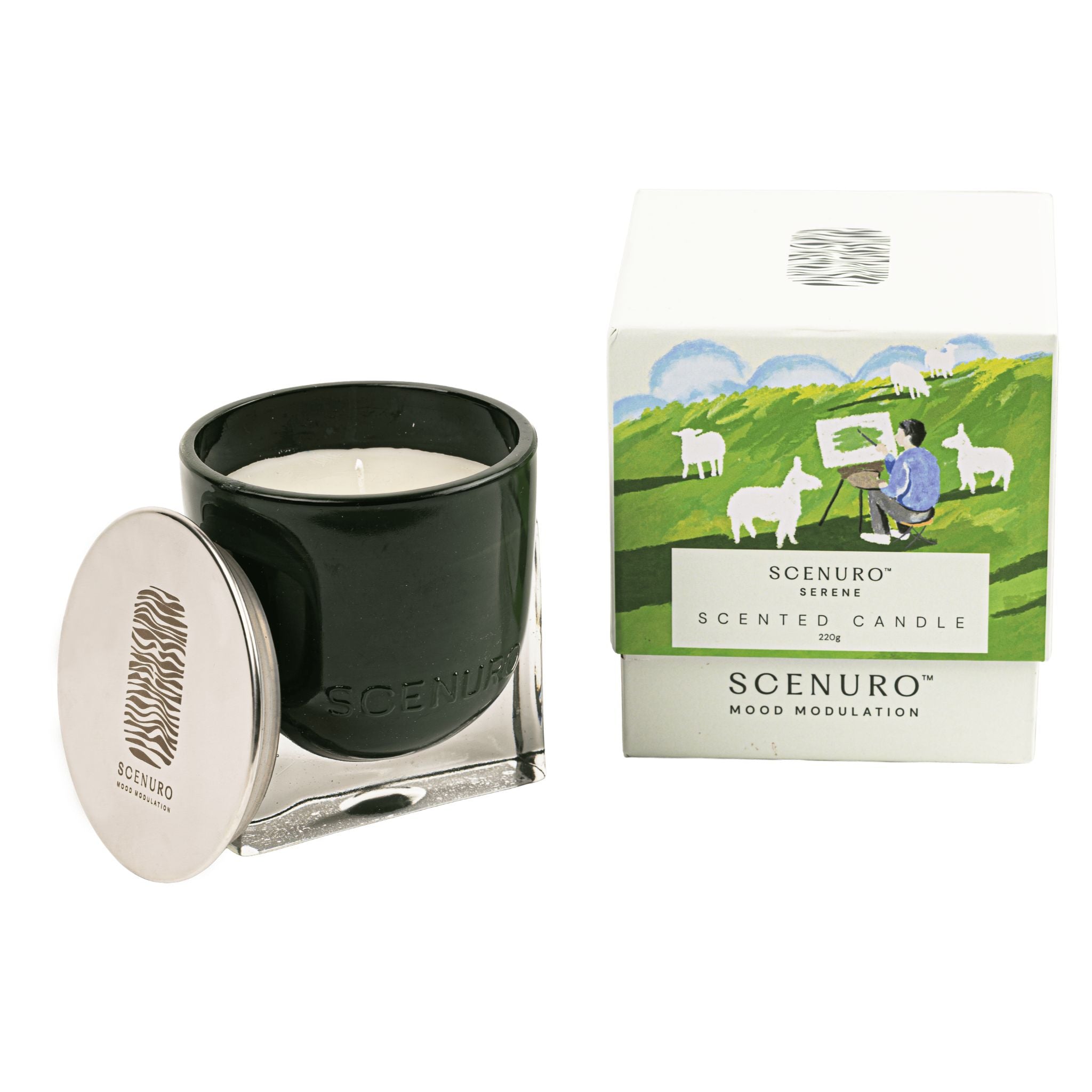 Serene Scented Candle – Scenuro