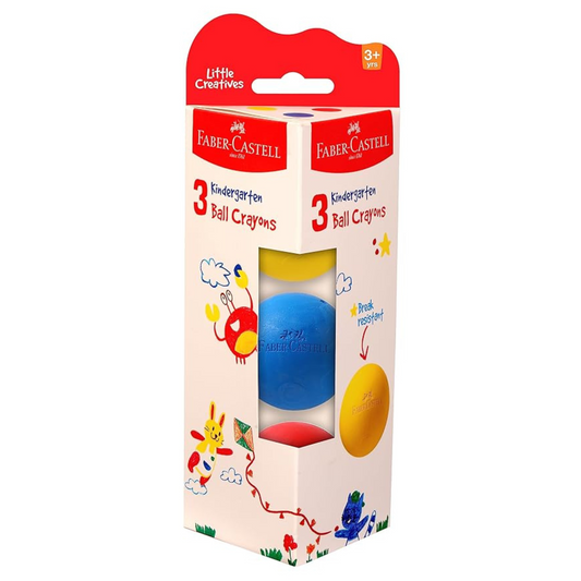 3 Ball Crayons – Fun & Creative Colouring for Kids - Faber-Castell