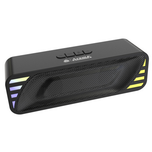 Rock 10W SoundBar – Aroma Compact Power with RGB Lighting (Mix Colors)